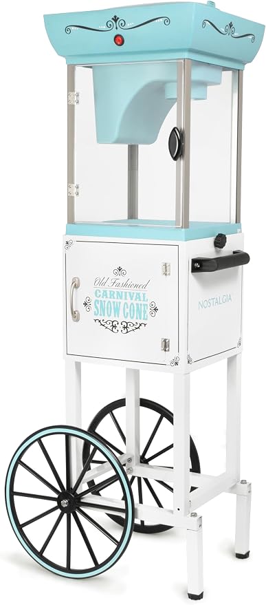 Nostalgia Shaved Ice Machine, Aqua