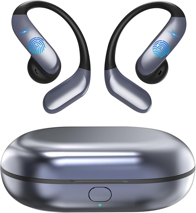 Real-Time Translation Earbuds, 198+ Languages Two-Way Translator, Audifonos Traductores Inglés Español, 4-in-1 Translating Headphones for Travel, Business & Learning - Space Grey