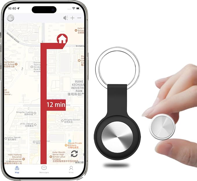 GPS Tracker for Vehicles,Uses a CR2032 Button Cell Battery,Mini Portable GPS Tracke，GPS- cas