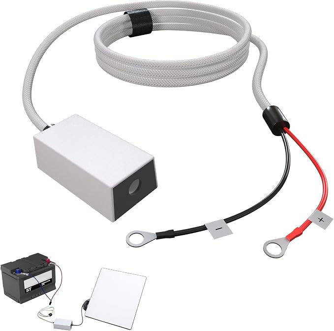 Car Battery Converter Adapter for Starlink Mini, 12-36V Input 36V/1.67A Output, Boost Step Up Converter with High-Temp Wire, DC Power Supply for RV, Boat, Support 200FT Extended Range