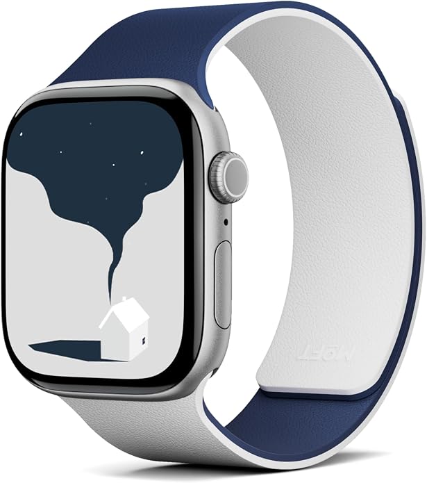MOFT Snap Duo Watch Bands Compatible with Apple Watch, Quick Magnetic Wear, Duo-Color Design & Soft Silicone, iWatch Bands for Ultra 3/2/1, Series 11/10/9/8/7/SE/6/5/4/3/2/1, 38/40/41/42/44/45/46/49mm
