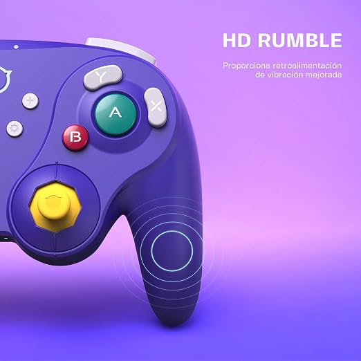 NYXI Warrior Switch Controller for Switch/Switch 2/NGC/Wii/PC, Wireless Switch Pro Controller with Hall Effect Joysticks/Trigger, Mechanical Switch A/B/X/Y, HD Rumble, 6-Axis Gyro,Programmable