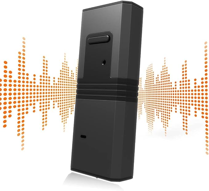 Kingneed Q9 Magnetic Voice Recorder Voice Activated, no Need Connect with PC, Download & Play on The Mobile Phone, APP for Andriod & iOS, Audio Recorder for Meeting, Interview, car