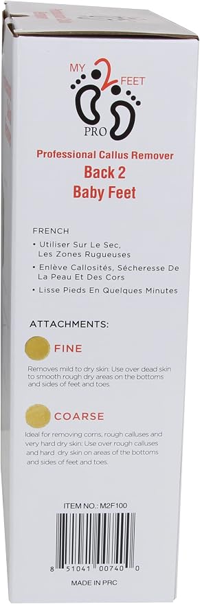 My2Feet Professional Electric Callus Remover+Replacement Disks