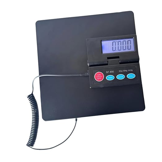 Milageto Digital Postal Scale with LCD Backlight Display Portable Postage Luggage