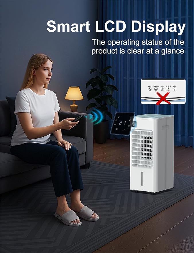 Portable Air Conditioners Windowless, Swamp Cooler for Indoors
