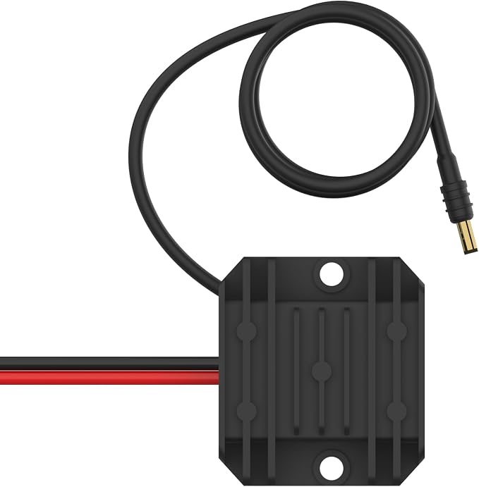 DC Converter for Starlink Mini 12V Adapter 12V/24V to 30V 3.5A, Waterproof DC Step Up Converter 9-28V Input for RV Off Grid Marine Power System Setup, Starlink Mini Accessories