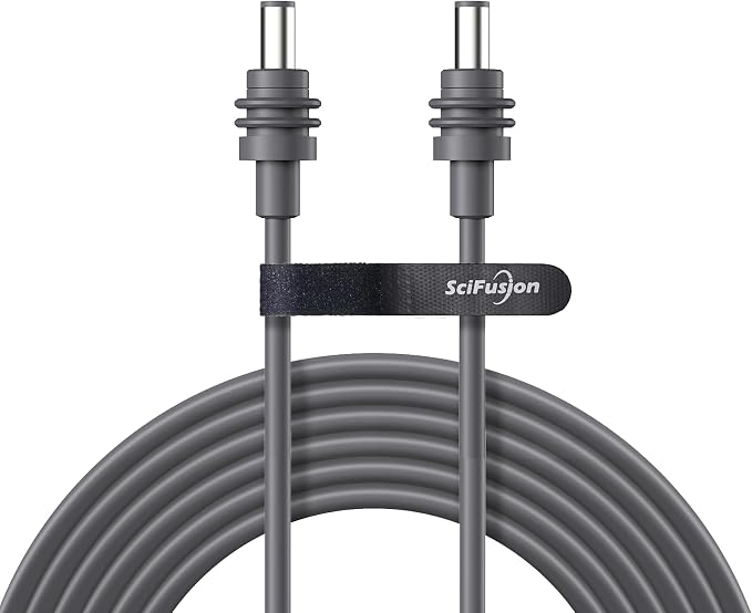 Starlink Mini Power Cable 10FT/3M, DC5521 Male to Male, Waterproof Mating — Replacement Starlink Mini DC Power Cable