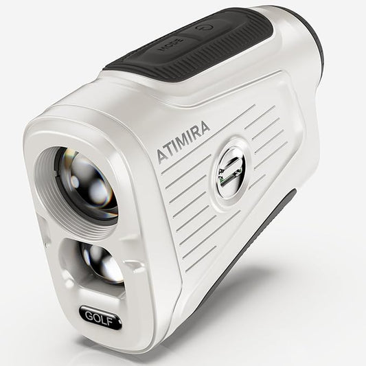1300Yds Golf Rangefinder with Slope Switch, High-Precision Range Finder, 7X Magnification, Flag Lock & Vibration, Magnetic & USB-C Rechargeable for Golfers
