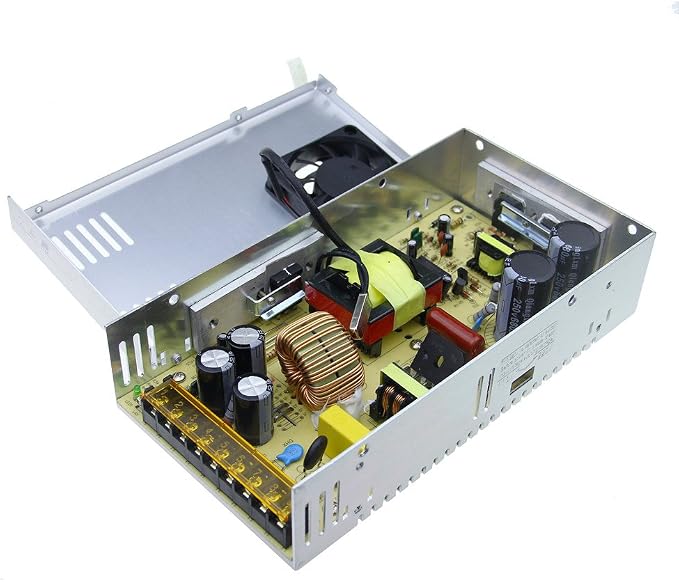 ALITOVE AC 110V/220V to DC 12V 30A 360W Universal Regulated Switching Power Supply Transformer Adapter LED Driver for LED Strip, CCTV Camera System, Radio (2 Pack)