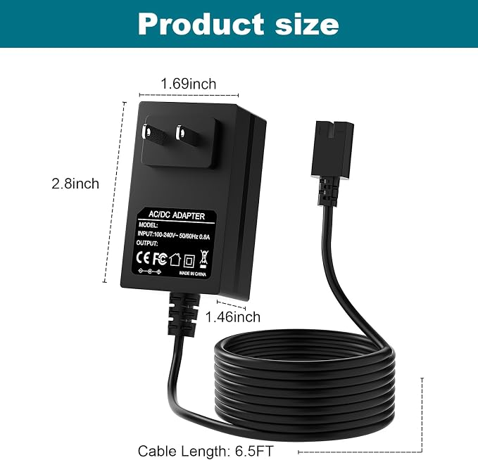 25.2V Charger for Gosvor Robotic Pool Cleaner Only Compatible with Gosvor Pivot GS10 GS-10 21.6V Li-ion Battery Power Adapter Cord