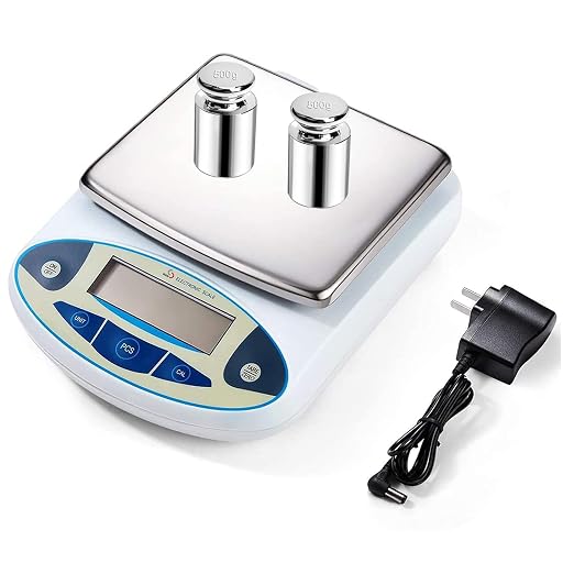 GPJYYDS High Precision Laboratory Balance, 6000g x 0.01g Accuracy Digital Analytical Scale Professional Electronic Lab Scale for Industrial, Scientific Research, Jewelry, Coins