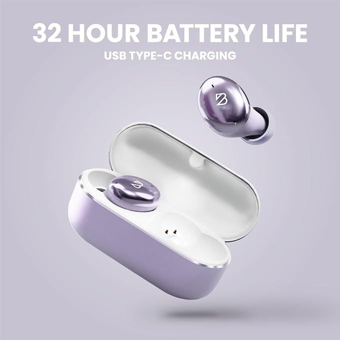 Back Bay Audio Wireless Earbuds for Small Ears, Award-Winning Sound w/Bass Mode, Durable Sweatproof Bluetooth Earbuds, Comfortable for All Ears