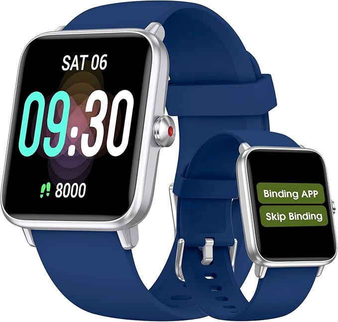Pedometer Watch Senior Friendly No App/Phone Required, Waterproof Fitness Tracker Watch with Step Counter Calories/Sleep Tracker for Walking Running for Men Women