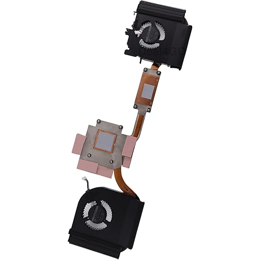 Deal4GO CPU GPU Cooling Fan Heatsink Thermal Module Assembly 01HY783 02HK827 Replacement for Lenovo ThinkPad P52 2018