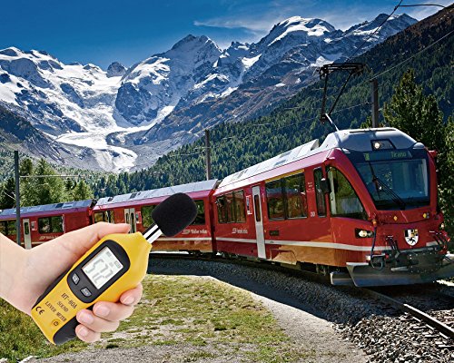 Mengshen Digital Sound Level Meter Handheld Audio Noise SPL Decibel Meter | LCD Display Measuring 30-130dB 9V Battery Included