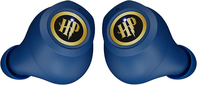 iJoy Harry Potter Ravenclaw Wireless Bluetooth Earbuds with Charging Case, Built-in Mic, 30 Hr Playtime, Officially Licensed | Harry Potter Gifts for Women, Men, Teens, Kids & All Fans of Ravenclaw