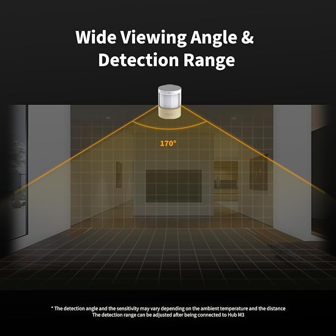 Aqara Motion and Light Sensor P2, Motion Detector with Light Sensor, Matter Over Thread, Requires 2-in-1 Matter Controller & Thread Border Router, Supports Apple Home, Alexa