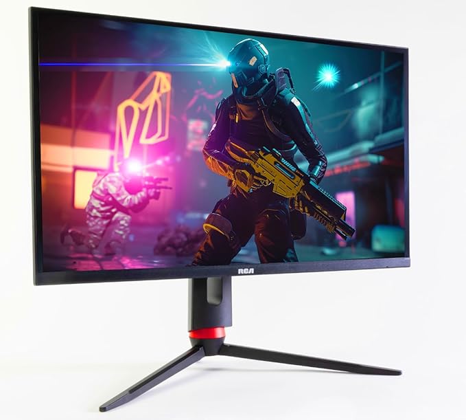 RCA 27" Evolution Premium QHD Gaming Monitor | 240Hz, 2560 x 1440p Computer Monitor with Adaptive Refresh Technology & 1ms Response, HDR10, RGB Backlighting & Adjustable Stand | M27PG135F