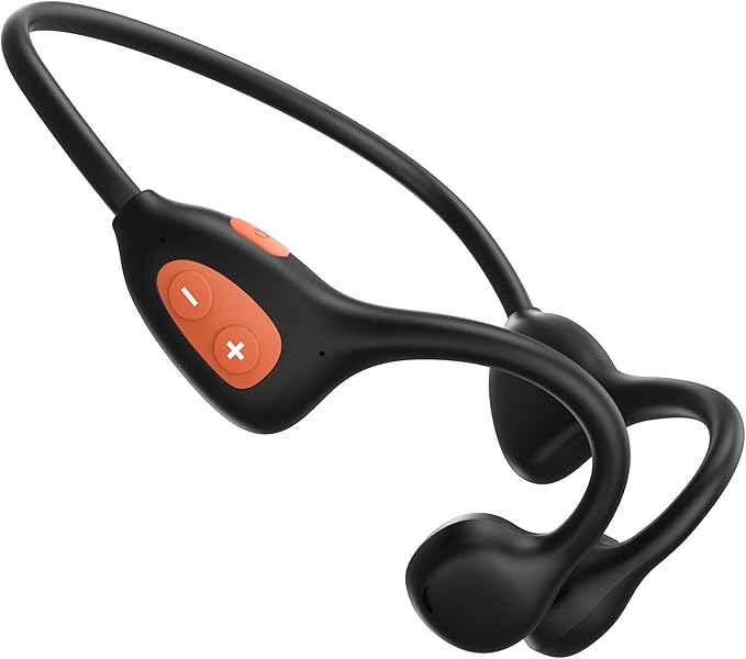 Bone Conduction Headphones, 2026 Upgrade Bluetooth 6.1 Open Ear Headphones, 16Hrs Playtime Wireless Earbuds with Mic, 28g Lightweight Comfort, IPX5 Waterproof Running Headphones for Gym