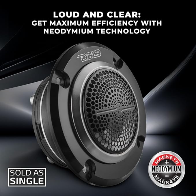 DS18 Audio PROTWN4 PRO 1-in Vc Pen High Compression Neodymium Hybrid Driver/Tweeter 280 Watts 4-Ohm