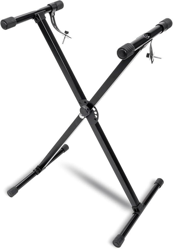 Alesis Melody 61 MK4 Keyboard Piano for Beginners with 61 Keys, Speakers, Stand, Bench, Headphones, Tablet/Sheet Music Stand, 300 Sounds and Music Lessons