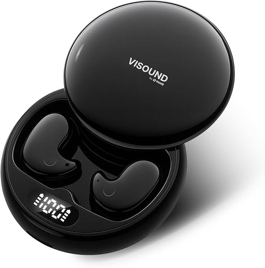 Drift Earbuds VionB Wireless Bluetooth Noise Cancelling Earbuds for Small Ears – Ultra Comfortable Wireless Ear Buds with Mic, Noise Isolation, No Ear Pressure – IP6 Waterproof Ear Buds