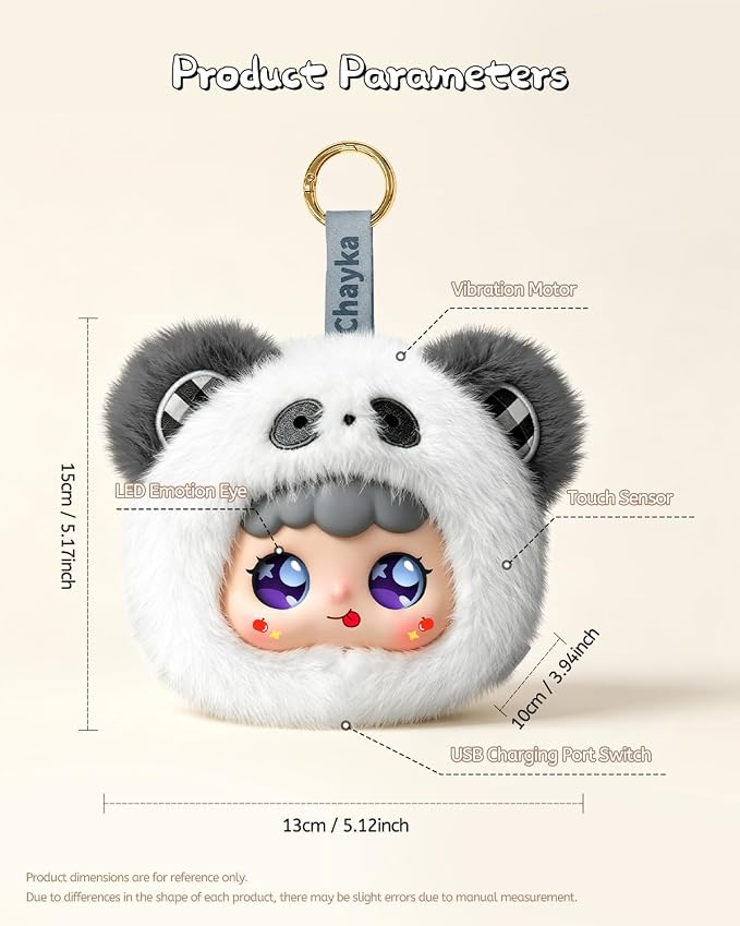 AI Smart Stuffed Animals Kids Toys with ChatGPT, Multilingual Companions, Interactive Games, Memory Training, Smart Interactive Experience, Parental Control App, AI Toys Gift for Girls & Boys