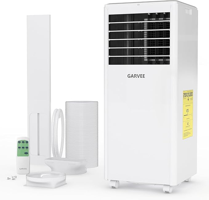 Garvee 8000 BTU Portable Air Conditioners for 350 SqFt. Ceer 6.2