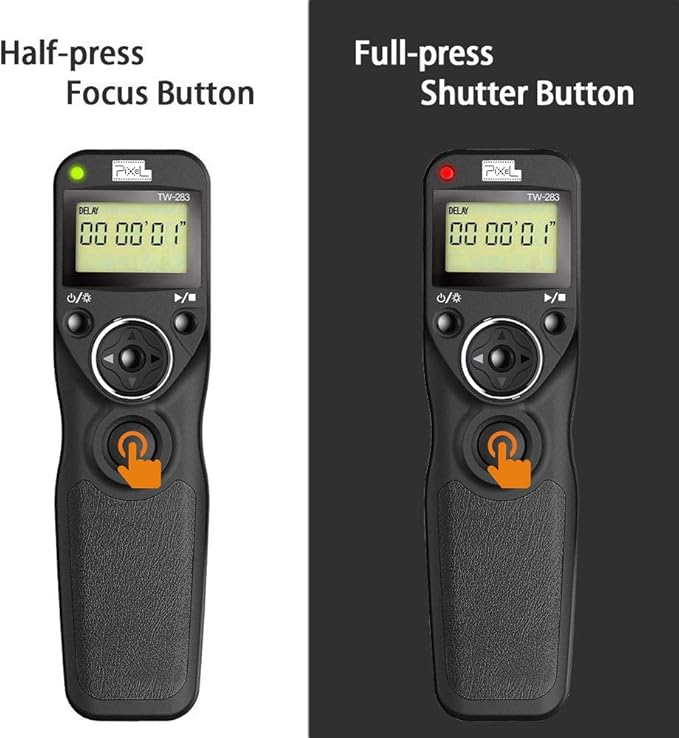 Pixel Wireless Shutter Remote Release Control TW283 for Sony A99II, A77II, A58, A68, A7, A7II, A7R, A7RII, A7S, A7SII, A3000, A5100, A5000 A6000