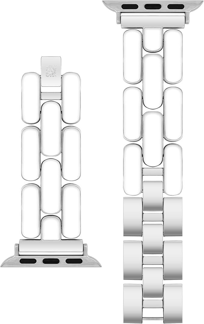 Anne Klein Fashion Bracelet for Apple Watch, Secure, Adjustable, Apple Watch Replacement Band, Fits Most Wrists