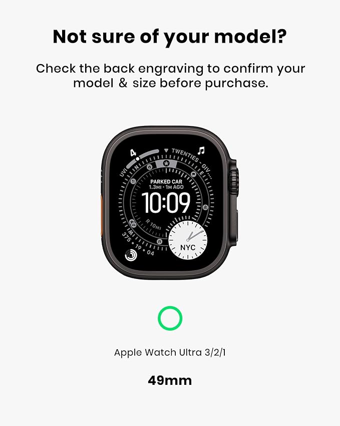 amBand Rugged Case with Band for Apple Watch Ultra 3/2/1 49mm, M3 Military Grade Shockproof Cover, Includes Screen Protector Kit, Tactical Band for Men - Compatible with iWatch Ultra, Sand Beige