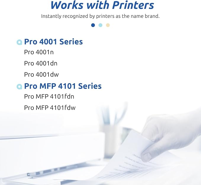 INK E-SALE 148A Toner Cartridge Black 4001n 4101fdw (with Chip) Compatible Replacement for HP 148 148A 148X W1480A W1480X for HP Pro MFP 4101fdw 4101fdn 4001dw 4001dn 4001n Printer (1 Pack)