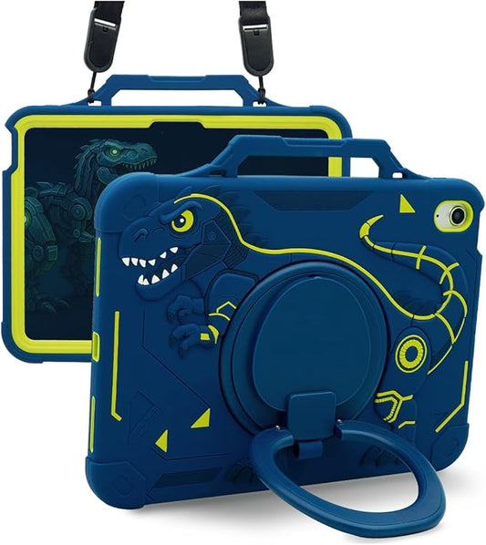 Kids Case for Apple ipad A16 11 Inch 2025 & ipad 10th Generation 10.9" 2022, Heavy Duty Protective Cover for i pad 10/11TH Gen with Pencil Holder Handle for Boys