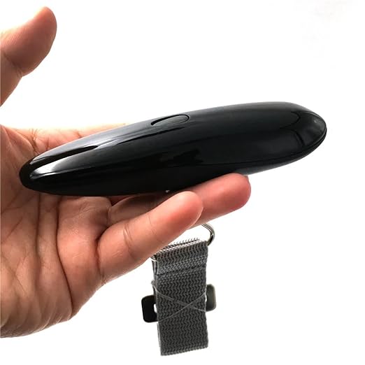 Luggage Scale, Luggage Scale 50KG Mini Weight Scale Precision Scal Digital Hanging Steelyard Suitcase Travel Tool