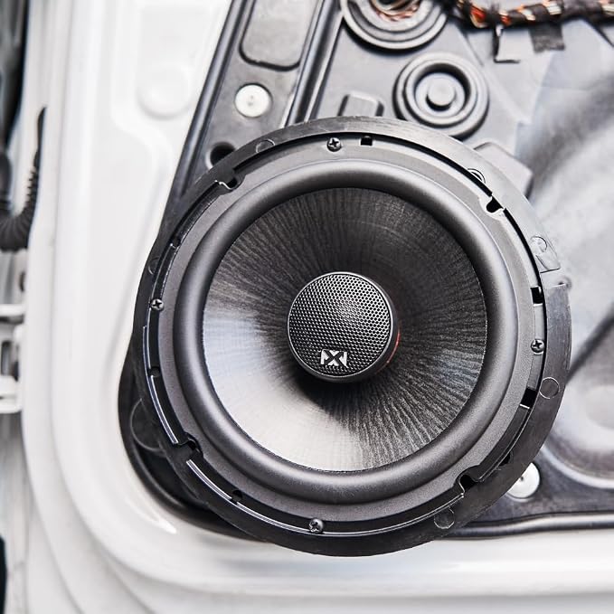 NVX VSP525 480W Peak (180W RMS) 5.25" V-Series 2-Way Coaxial Speakers with 25mm Silk Dome Tweeters