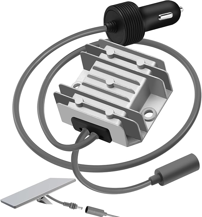 Starlink Mini Car Adapter with 12V to 30V 3.5A Step Up Converter [Supports up to 150FT Extension Cable] Starlink Mini 12V Adapter, Car Charger, Ideal for RV, Boat, Trailer