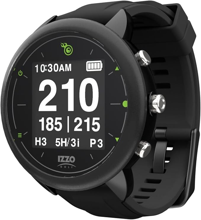 Izzo Golf Swami Golf GPS Watch with Personalized Club Suggestions