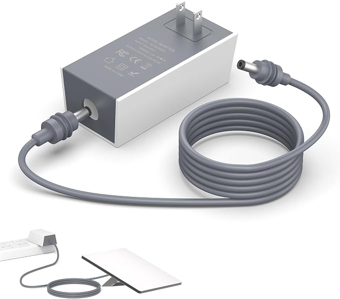 Starlink Mini 12V Power Supply Adapter 30V 2A 60W Wall Charger 2M Cable | 2M Waterproof DC Power Cable, 30V Stable Output, Zero Voltage Drop, No need to restart, 110V-240V Universal Fast Charging