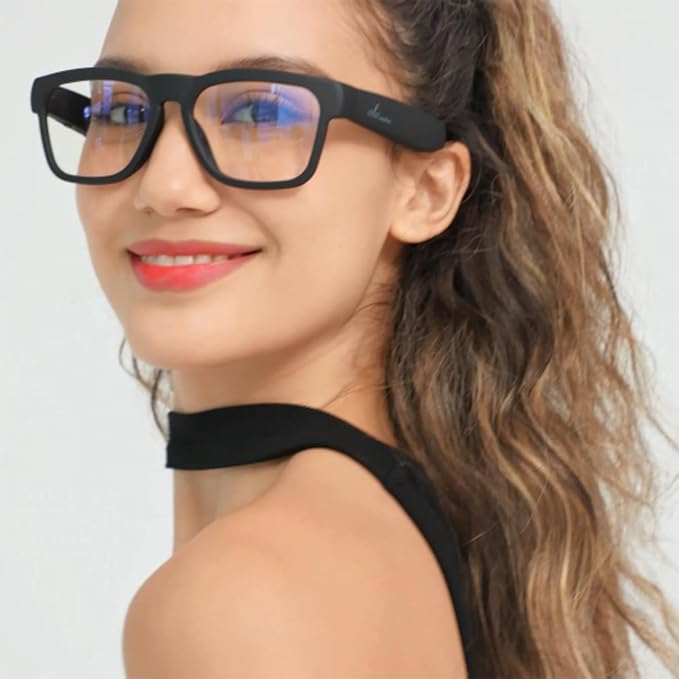 OhO sunshine Bluetooth Audio Sunglasses, Lightweight Open Ear Sport Glasses, 10H Playtime, Water Resistant with Voice Control