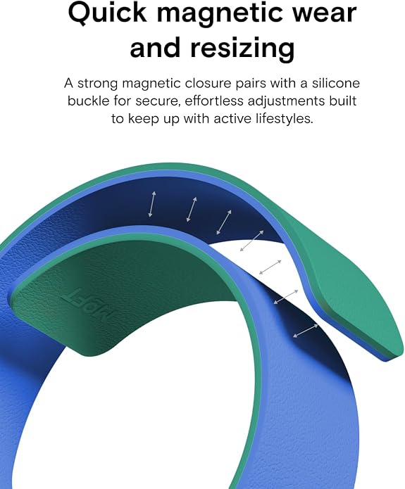 MOFT Snap Duo Watch Bands Compatible with Apple Watch, Quick Magnetic Wear, Duo-Color Design & Soft Silicone, iWatch Bands for Ultra 3/2/1, Series 11/10/9/8/7/SE/6/5/4/3/2/1, 38/40/41/42/44/45/46/49mm