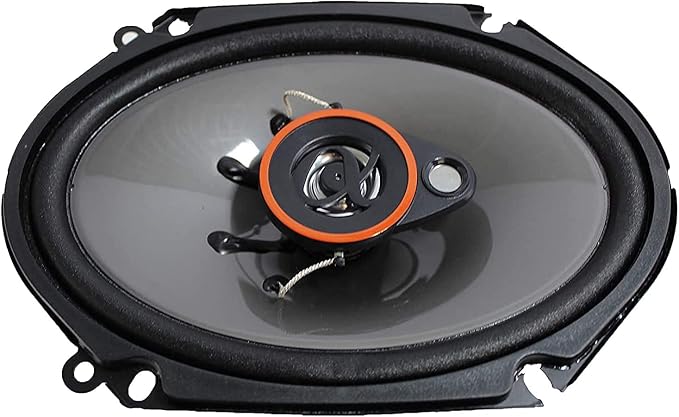 Alphasonik AS68 Loudspeakers 1 Pair of 6X8 350W Max 3-Way Speakers 4 Ohms Premium Quality Audio Door Speakers for Car or Truck Stereo Sound System