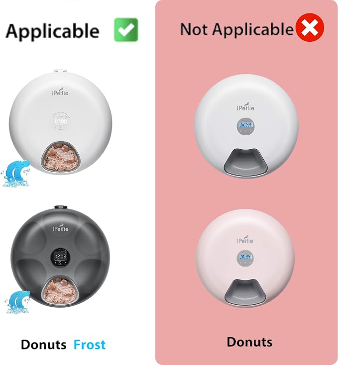 Buy Donut Frost WiFi Feeder with Extra Replacement Ice Packs Bundle