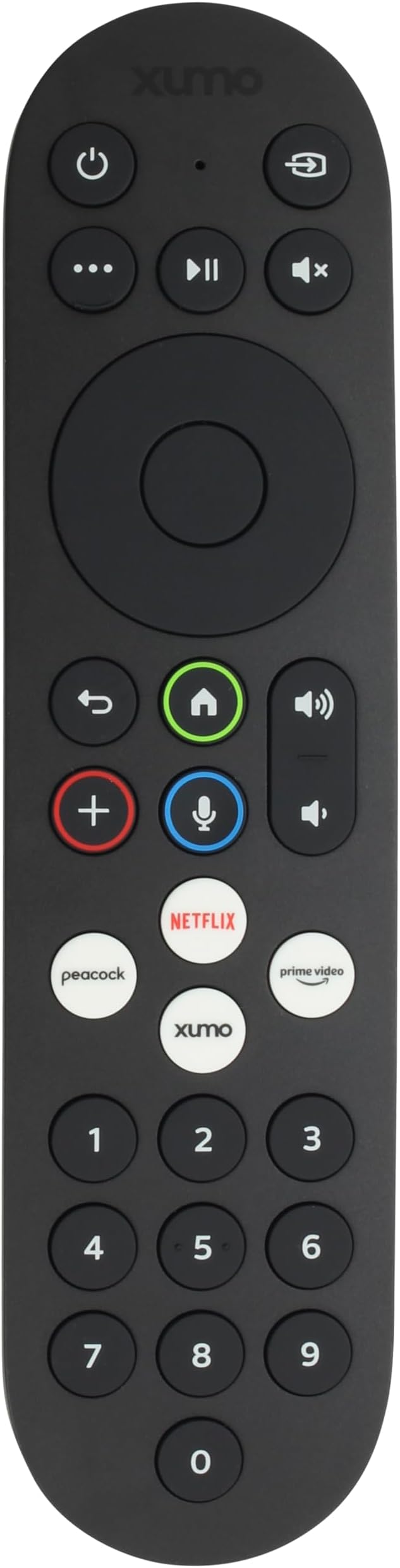 SatelliteSale Replacement Xumo PR3 Voice Remote Control Compatible with Stream Box XiOne, ES1 & Spectrum/Xfinity Stream Boxes and XUMO Smart TVs, Black ABS Plastic with Batteries Included