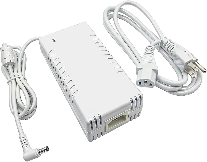 54V Power Adapter Compatible for UniFi XG 6 PoE US-XG-6POE USW-Ultra-210W 6 8 Port Switch ADS-210NX-48-1 540210E ADS-210NX-48-1540210E Replacement White 210W Power Supply Cord Charger
