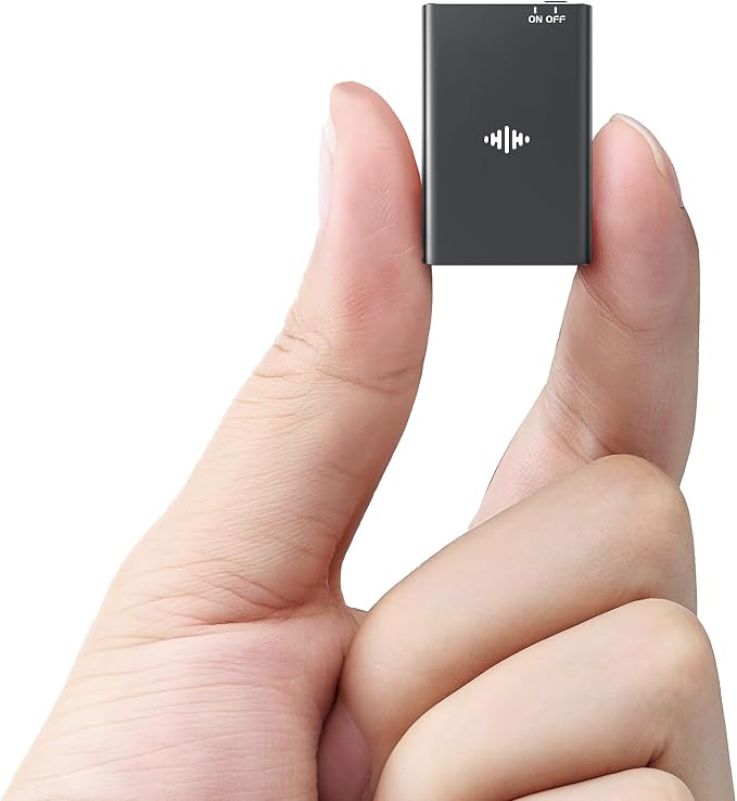 136GB Magnetic Voice Recorder - Lymorvex Voice Activated Recorder AI-Intelligent Noise Reduction, 4800 Hours Recording Device & USB-C Audio Recorder for Lectures, Meetings, Interviews