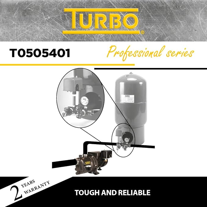 Turbo 3/4HP Non-Corrosive Shallow Well Jet Pump