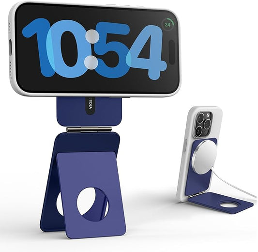 1ST IDEA Magnetic Tripod for iPhone, Aluminium Phone Tripod Stand Compatible with Magsafe iPhone 17/16/15/14/13/12 Series, Foldable Strong Magnetic Phone Stand & Travel Essentials Accessories