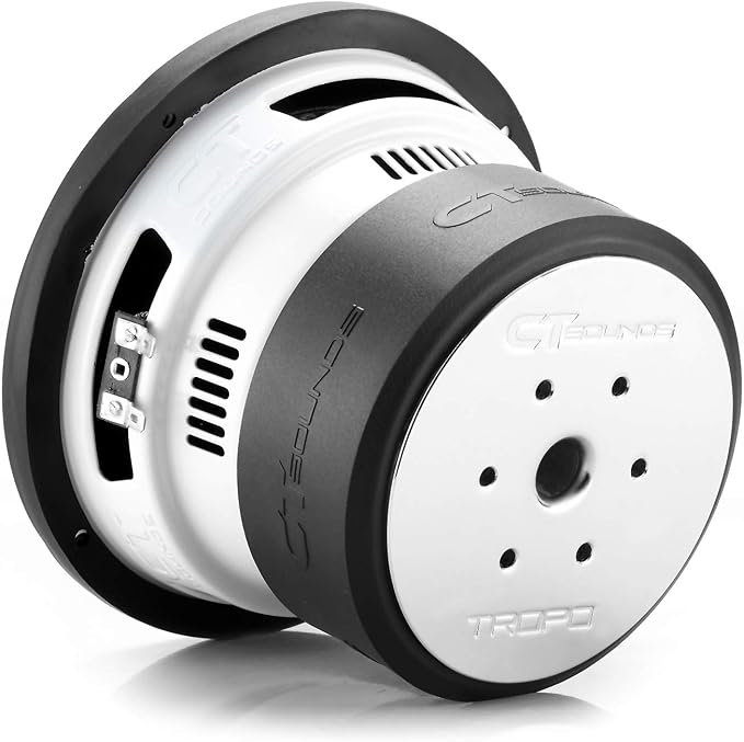 CT Sounds TROPO-6.5-D2 400 Watts Max 6.5 Inch Car Subwoofer Dual 2 Ohm