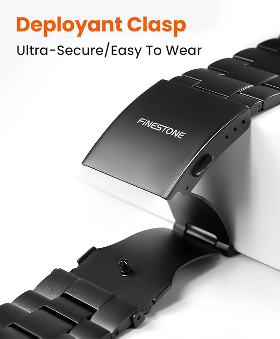 Titanium Watch Band Compatible with Apple Watch Ultra 3 & Ultra 2 1 49mm - 26mm Wide-Body Metal Apple Watch Ultra Band with Scratch Resistant DLC Coating for men - CRNS01 Business Series